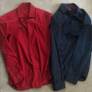 Bundle: Alfani Dress Shirts sz S